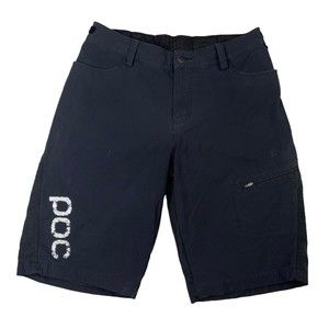 POC Flow Cycling Cargo Shorts Adjustable Waist Men’s 30x12 Mesh Lining Gray